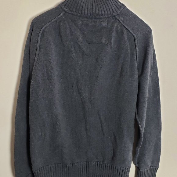 AMERICAN EAGLE MEN'S SWEATER ZIP COLLAR SIZE LARGE - Picture 14 of 16